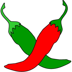 Chili Peppers Border