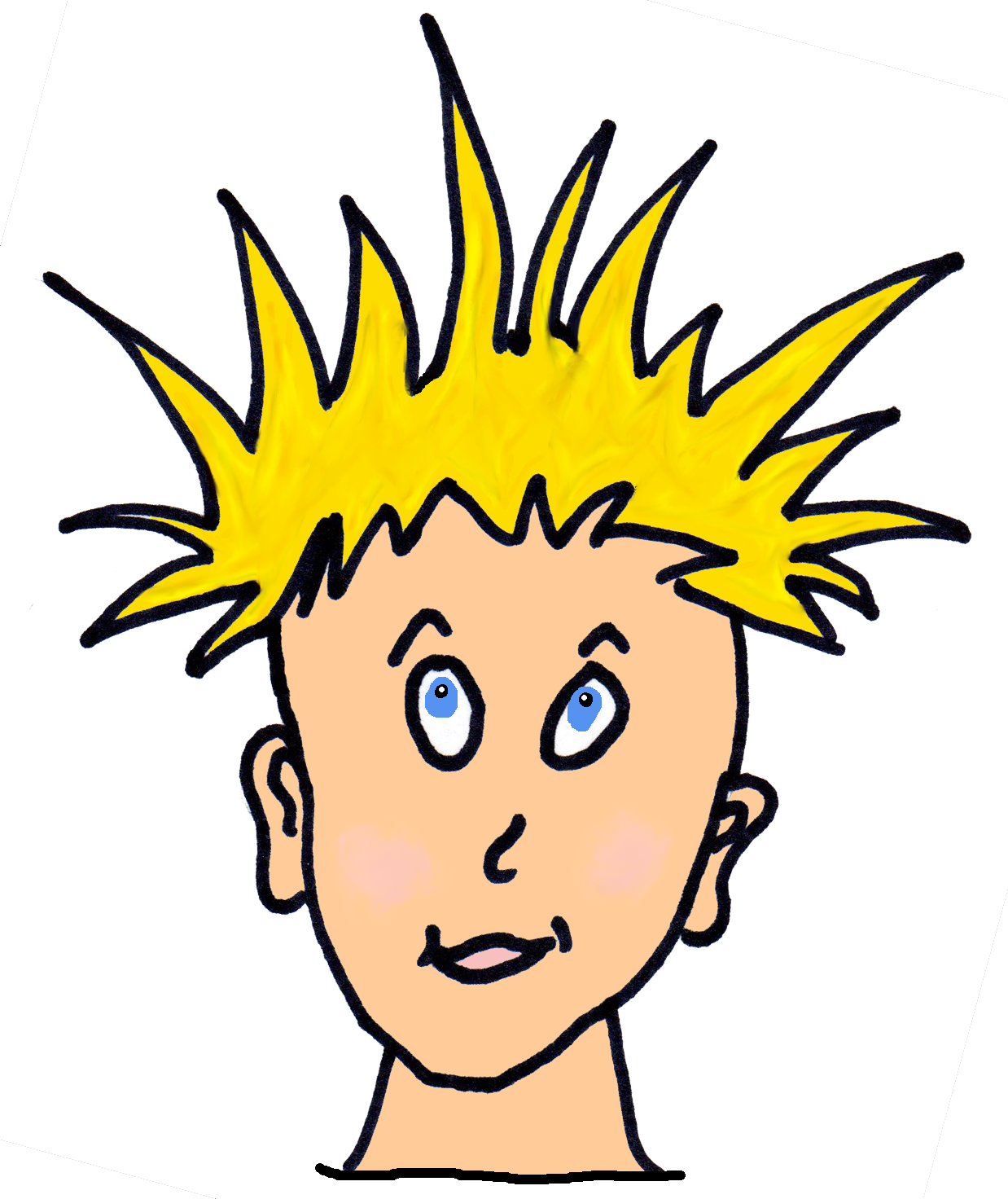 Crazy Hair Day Clipart - ClipArt Best