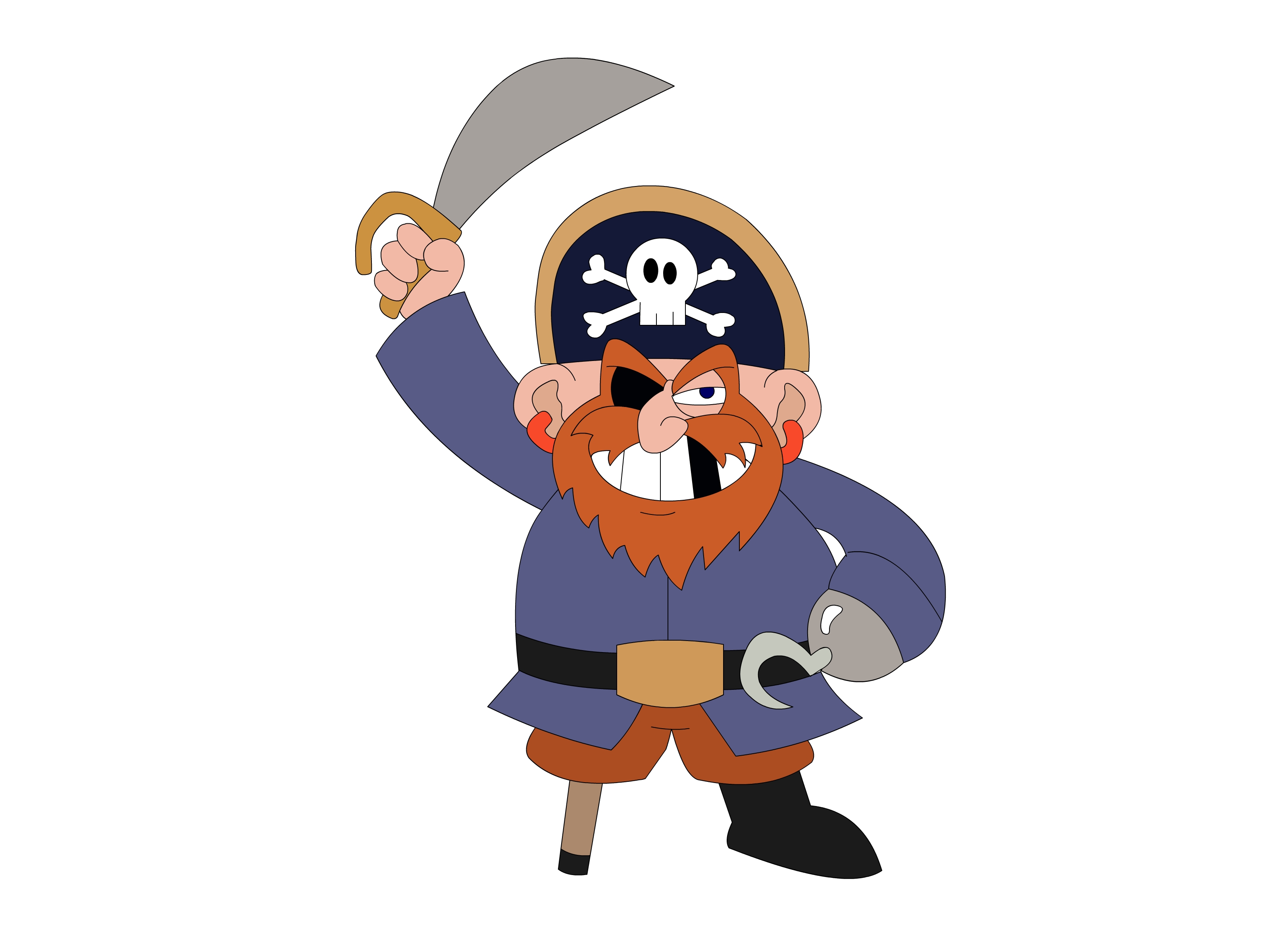 Pirate Cartoon | Free Download Clip Art | Free Clip Art | on ...