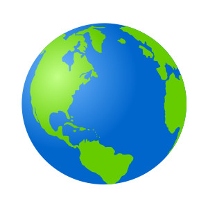Earth From Globe - ClipArt Best