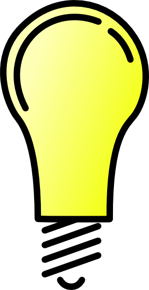Idea Light Bulb Cartoon - Free Clipart Images
