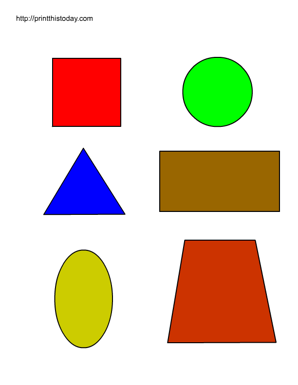 clipart of shapes - photo #16