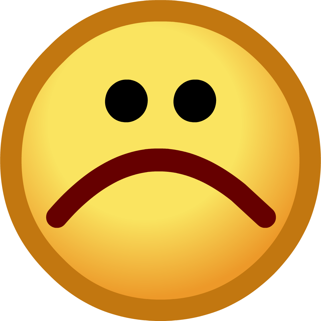 Pictures Of A Sad Face Clipart Best