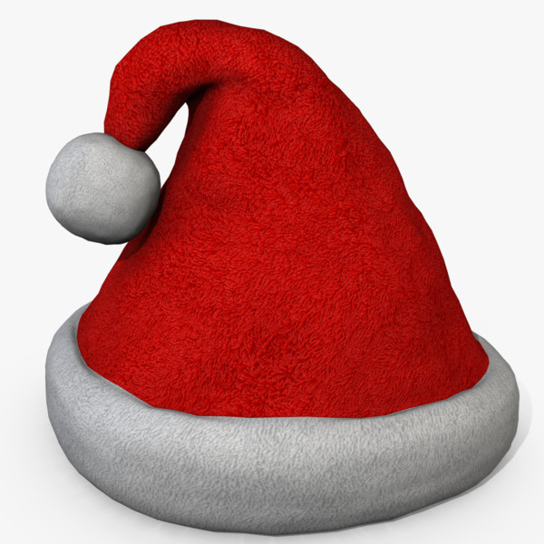 3d santa hat