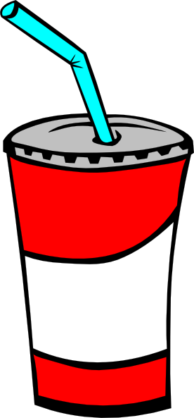 Soft Drink In A Cup Clip Art - vector clip art online ...