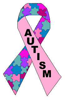 Autism Clip Art - Autism Support Puzzle Ribbons