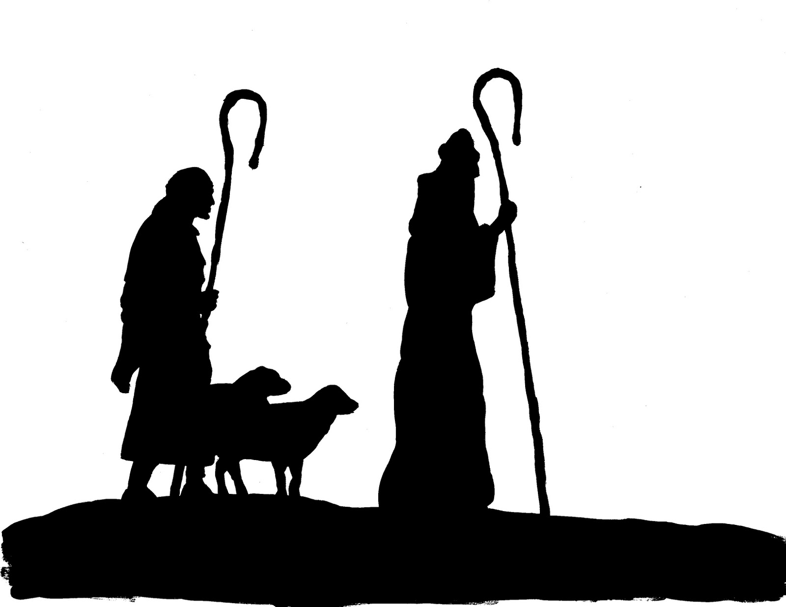 free clipart christmas shepherds - photo #8