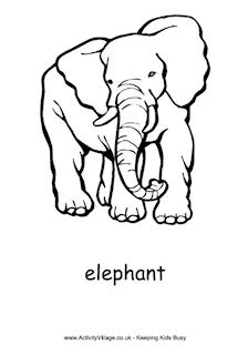 Elephant Printables - ClipArt Best - ClipArt Best