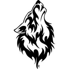 Wolves, Black and Tattoos and body art