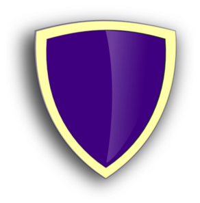 Purple Security Shield Clip Art - vector clip art ...