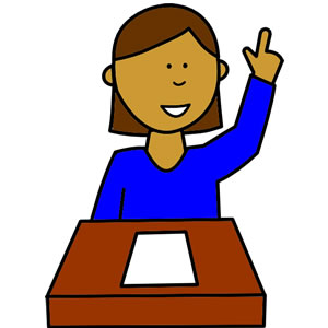 Girl Question Clipart