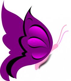 Pink And Purple Butterfly Clipart Images - ClipArt Best