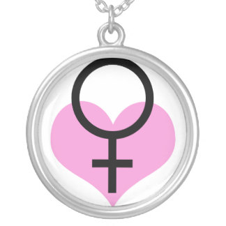 Feminist Symbol Necklaces & Lockets | Zazzle