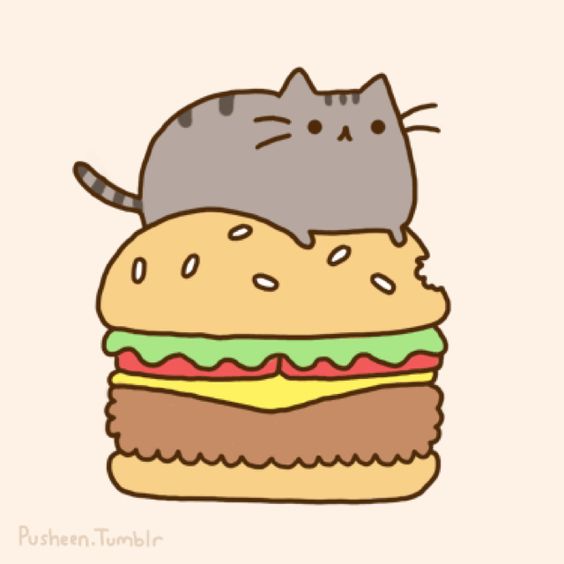 I love, Kitty and Cheeseburgers