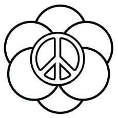 Top 25 Free Printable Peace Sign Coloring Pages Online