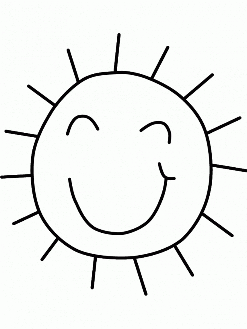 Sunshine Coloring Pages Printable - Coloring Pages