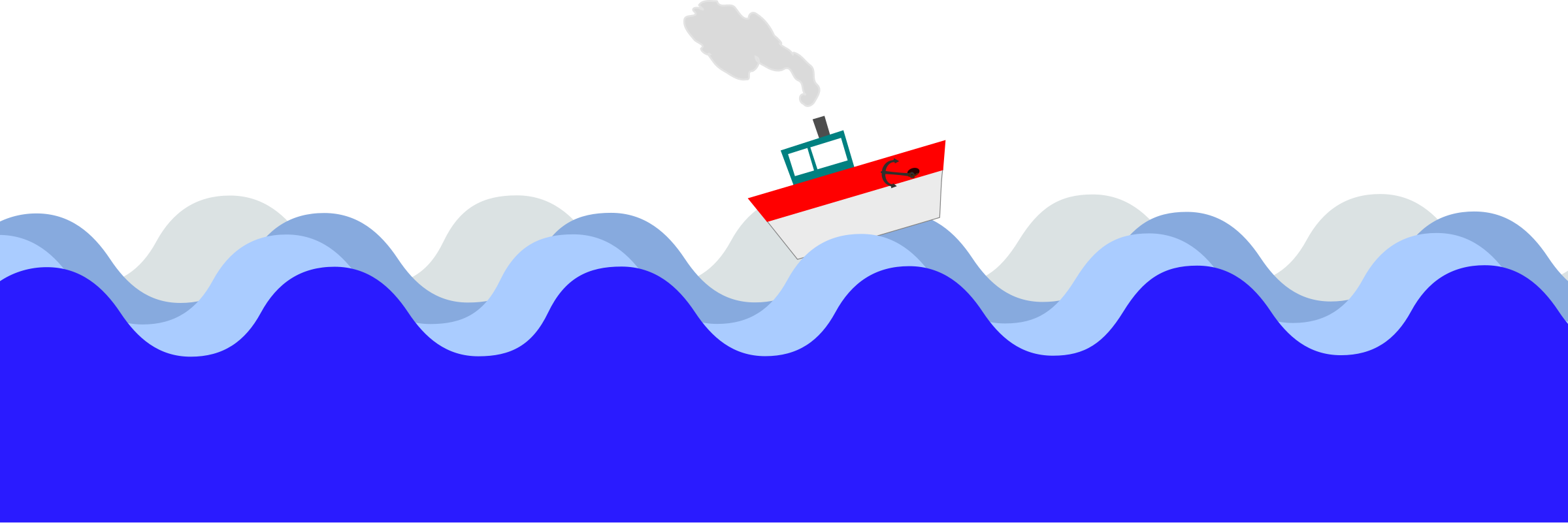 clipart boat on water - photo #17