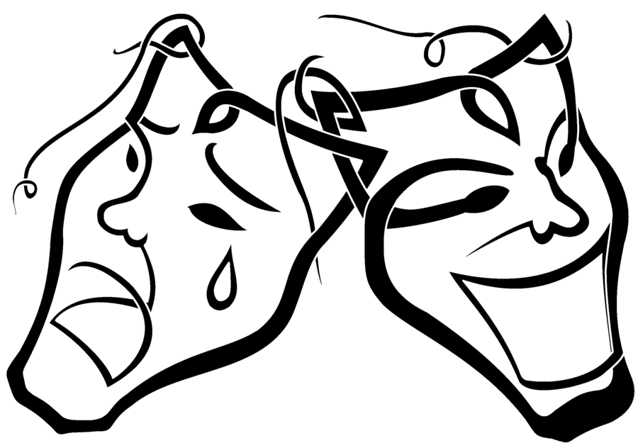 Drama Masks Clipart | Free Download Clip Art | Free Clip Art | on ...