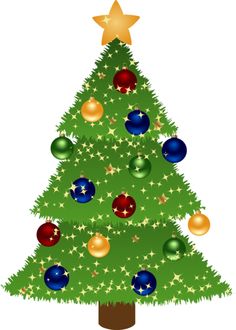 Trees, Christmas art and Christmas trees