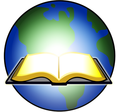 Image: Open Bible Glowing before Earth | Bible Clip Art ...