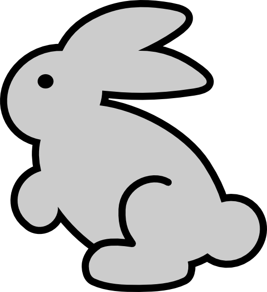 Chocolate Bunny Clip Art