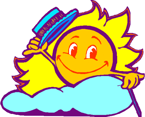 Smiling Sun Logo Clipart - Free to use Clip Art Resource