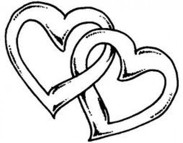 entwined hearts clip art free - photo #29