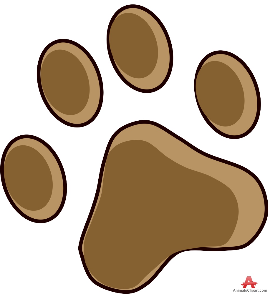 Cat Paw Print Drawing | Free Clipart Design Download