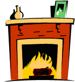 Fireplace clipart png