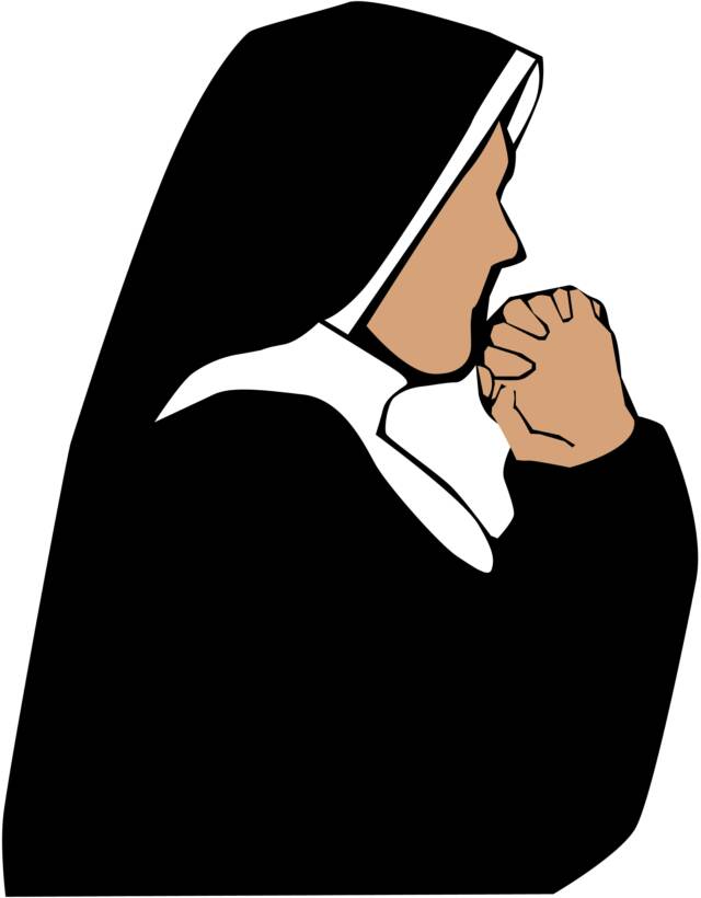 funny nun clipart - photo #20