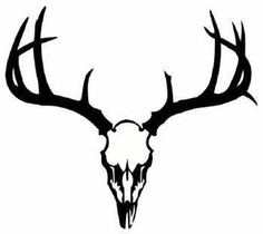 Deer Skull Stencil - ClipArt Best