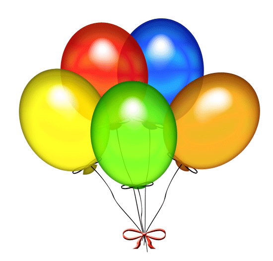 Balloons Clip Art - Tumundografico