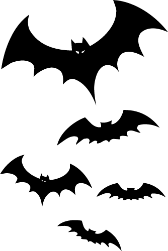 jeanporter - Bats (clipart)