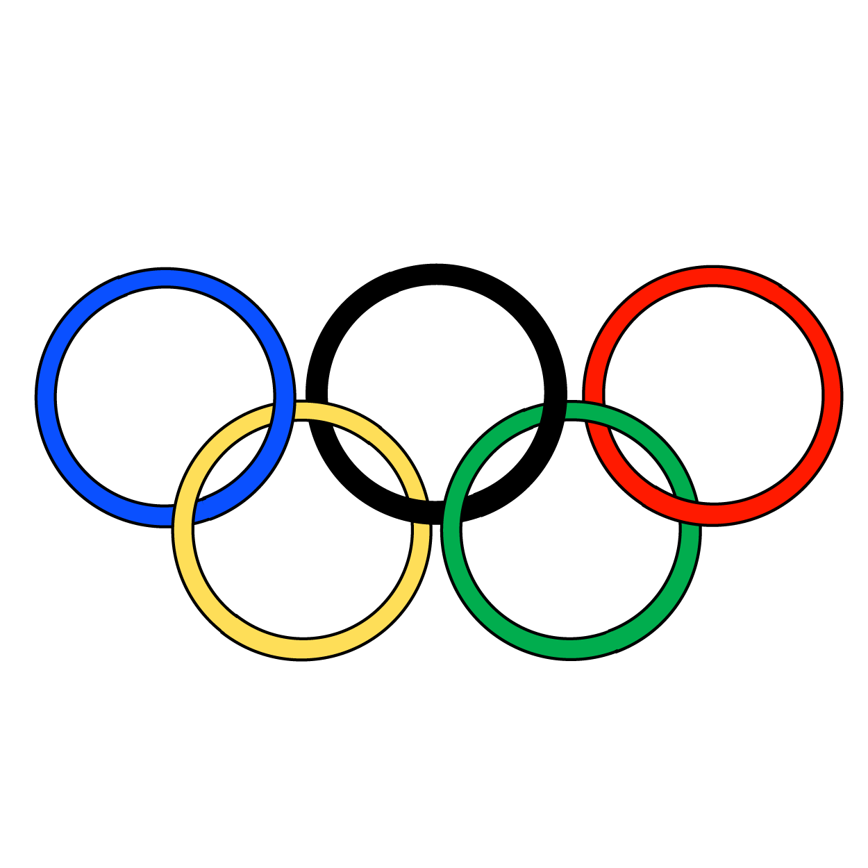 Olympic Rings Clip Art ClipArt Best