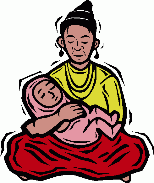 clipart of mom and baby - photo #40