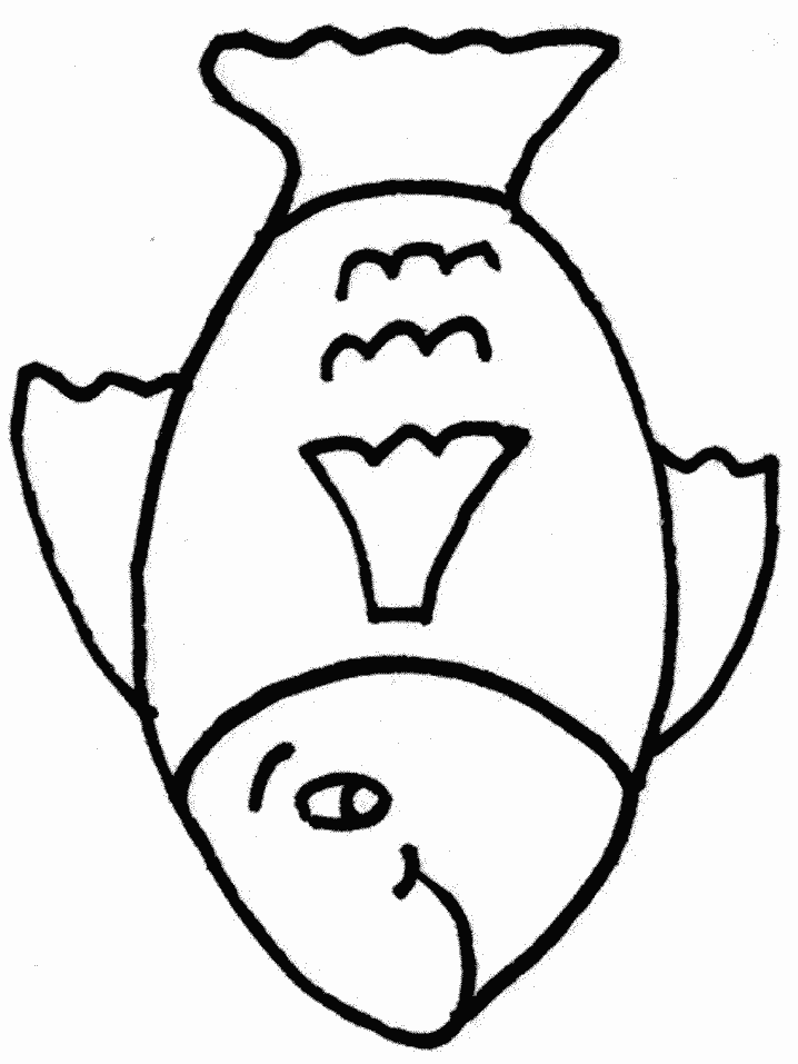 Fish Coloring Pages (