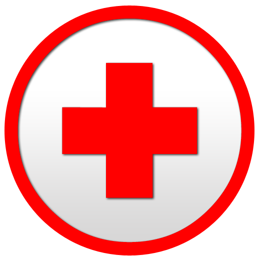 Red Cross Red Round Circle clipart image - ipharmd.