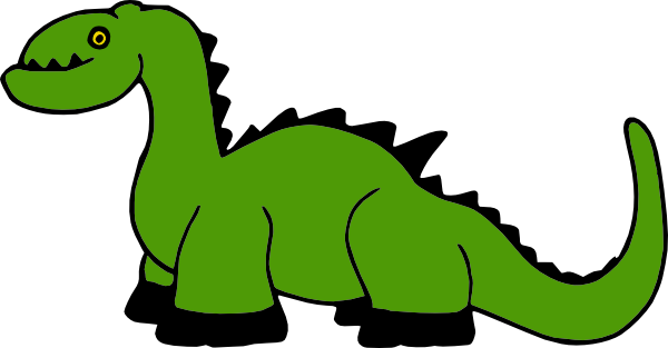 Dinosaur Cartoon Clip Art - vector clip art online ...