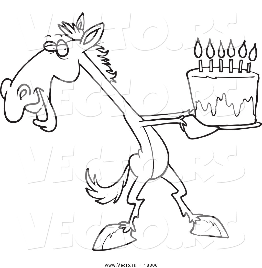 horse birthday clip art - photo #33
