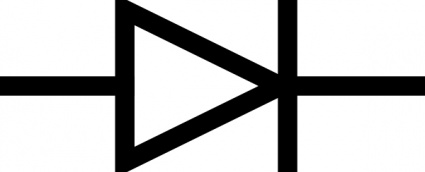 Download Diode Symbol clip art Vector Free