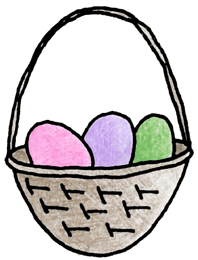 easter basket clipart - photo #50