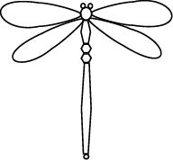 Shawkl: Dragonfly motifs
