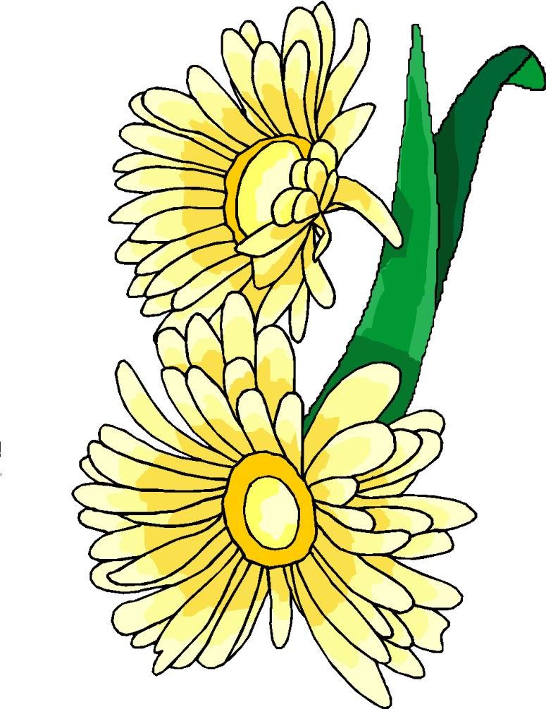 free clipart of easter flowers - photo #50