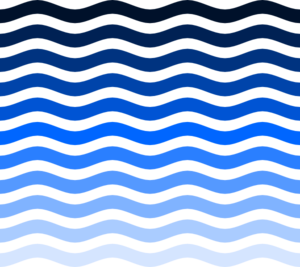 Simple Water Waves clip art - vector clip art online, royalty free ...