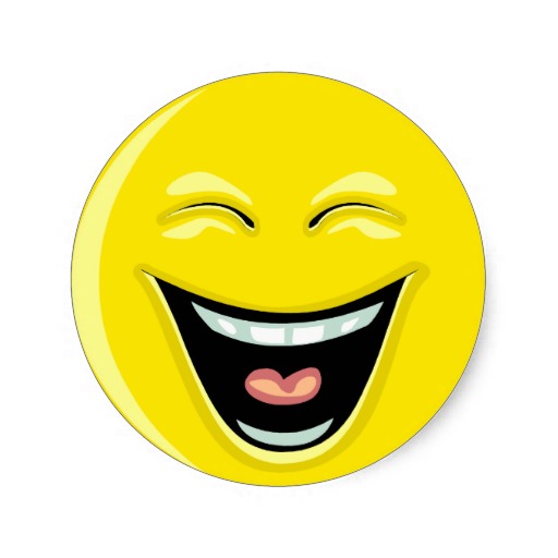 Glückliches Smiley-Grinsen-Lachen Hülle Fürs iPhone 4 von Zazzle.