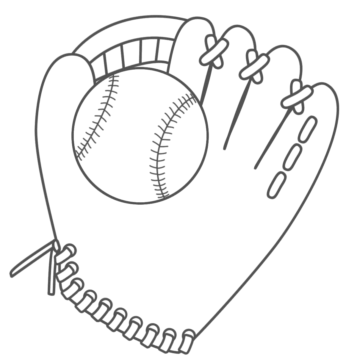 Printable Baseball Coloring Page 2940