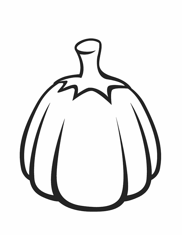 687 views Pumpkin - Free Printable Coloring Pages