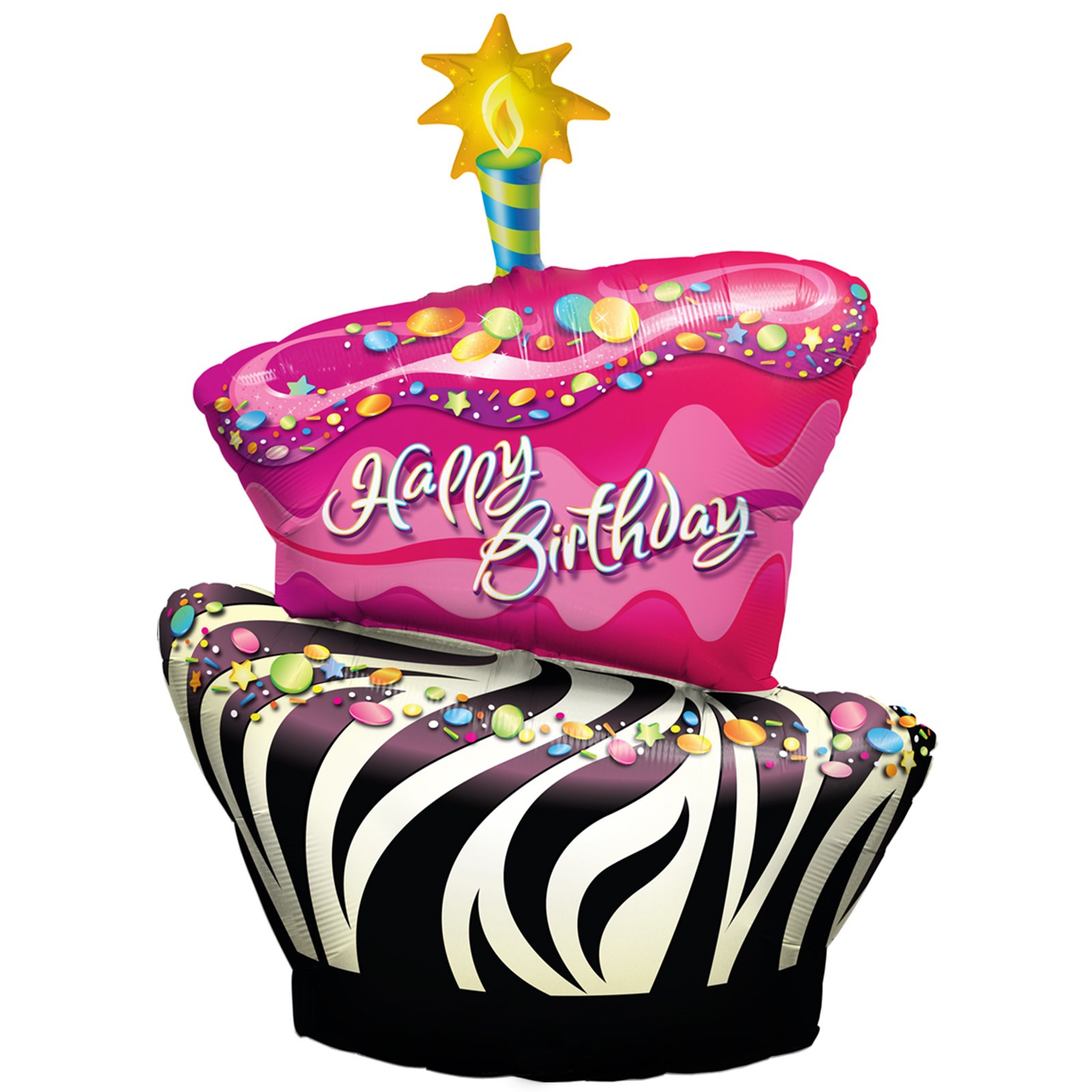 clip art birthday cake and balloons - photo #9