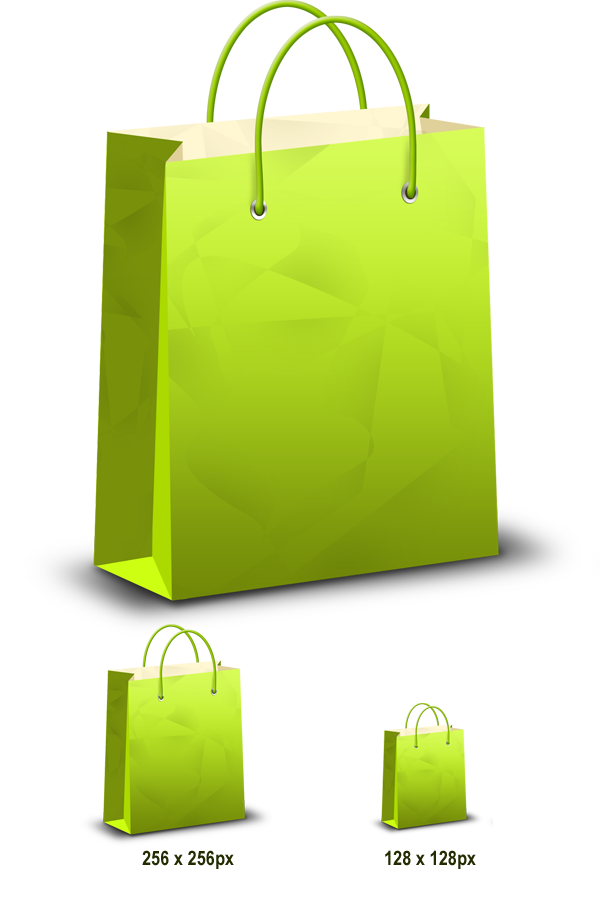 Download shopping bag & icons (PSD & PNG) | GraphicsFuel.