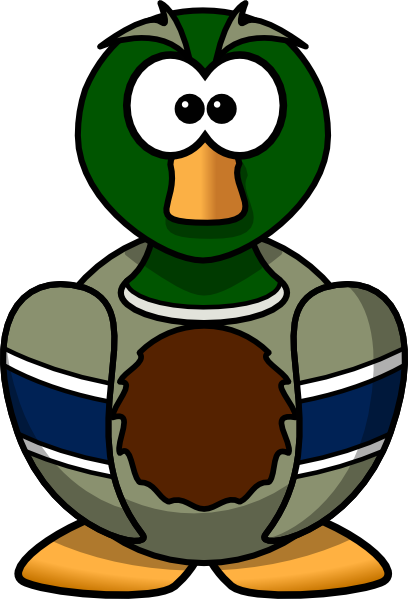 Cartoon Duck Clip art - Animated - Download vector clip art online